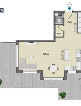 PENTHOUSE / NEUBAU / DONAUESCHINGEN / Haus F - Donaueschingen