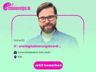 IT- und Digitalisierungskoordinator/in (w/m/d) Genetikbereiche - Köln