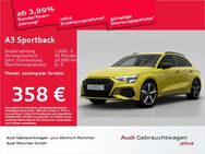 Audi A3, Sportback 45 TFSI e S line, Jahr 2023 - Eching (Regierungsbezirk Oberbayern)