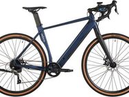 Adore E-Bike Gravelbike GTR-770 28" Alu Gravel Tourenfahrrad, 8 Gang Shimano Claris Schaltwerk, Kettenschaltung, Heckmotor, 360 Wh, (30NM / 10Ah, dunkelblau matt), Pedelec, Elektrofahrrad für Damen u. Herren