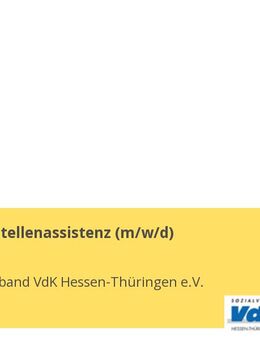 Beratungsstellenassistenz (m/w/d) - Gera