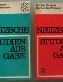 Nietzsche Studienausgabe Bd. 2+3 (1968) in 48155