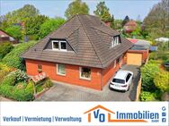 Raumwunder in Apen-Augustfehn: Gemütlicher Bungalow mit Garage und viel Potenzial - Apen