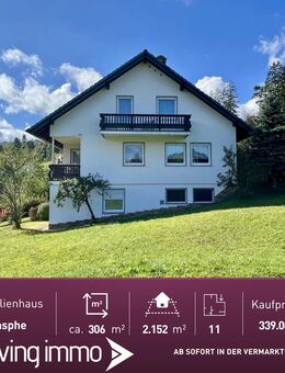 "Familientraum mit Einliegerwohnung: Großzügiges Wohnhaus mit Potenzial in Bad Laasphe OT" - Bad Laasphe