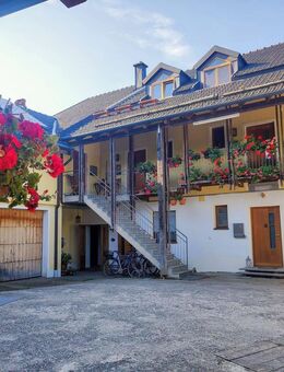 Dachterassenwohnung, lichtdurchflutet mit hohen Räumen, in ländlicher Idylle - Ampfing