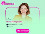 Master Data Specialist (m/w/d) - München