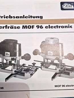 ELU Oberfräse, electronic mit Zubehör - Wolfsburg