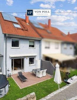 Helles Reiheneckhaus mit Garten: einfach einziehen und wohlfühlen! - Weil der Stadt