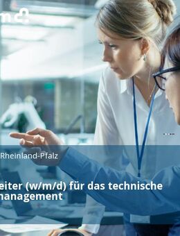 Leiterin/Leiter (w/m/d) für das technische Gebäudemanagement - Mainz