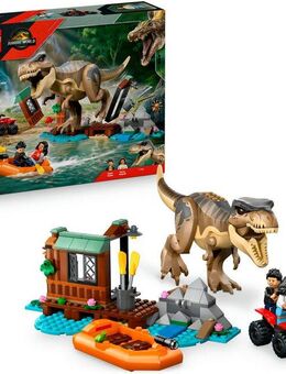 LEGO® Flucht vor dem T.Rex (76975), LEGO Jurassic World Konstruktionsspielsteine, (199 St), Made in Europe
