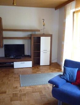 Für Pendler und Wochenendheimfahrer ! Möblierte 2-Zimmer-EG-Whg. mit Terrasse - Zolling