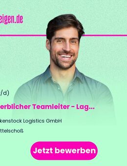 Gewerblicher Teamleiter (m/w/d) - Lagerlogistik - Vettelschoß