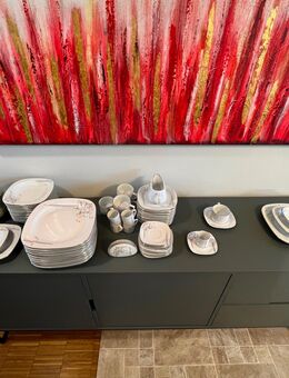 Porzellan Geschirrset für 12 Personen - München