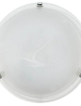 EGLO LED Deckenleuchte SALOME Deckenlampe, Wohnzimmerlampe, Beleuchtung, ohne Leuchtmittel, Deckenleuchte klassisch, aus Metall und Alabaster-Glas, E27, Ø 30 cm