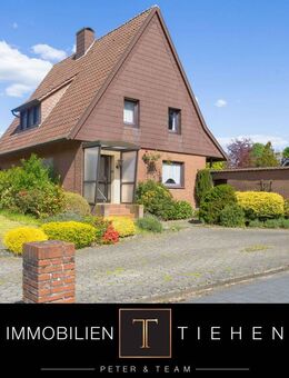 Klassisch. Praktisch. Familiär - Einfamilienhaus in Hasenähe mit 3 SZ, Garten & Garage auf Erbpacht - Meppen