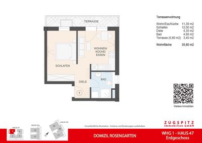 DOMIZIL ROSENGARTEN -2 Zi FERIENWOHNUNG -WHG01