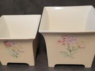 2 Übertöpfe / Blumentöpfe Villeroy & Boch Serie Florea - Berlin Tempelhof-Schöneberg