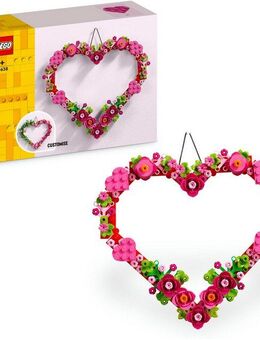 LEGO® Herz-Deko (40638), LEGO Iconic Konstruktionsspielsteine, (254 St), Made in Europe