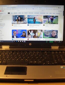 HP EliteBook 8540P “Frittenbuden Edition” mit I5 Core V PRO, HD Webcam, HDMI, LED- Breitbild Screen, Ladegerät - Oberhaching