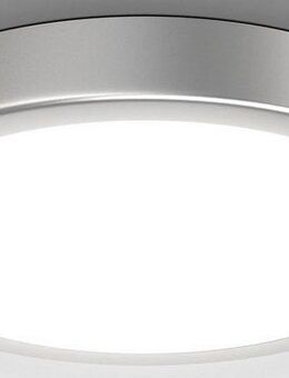 B.K.Licht LED Deckenleuchte BK_DL1519 LED Deckenlampe, Ø28cm, 4000K neutralweißes Licht, LED fest integriert, Neutralweiß, 18 Watt-LED, 2.000Lm, Silberfarbig