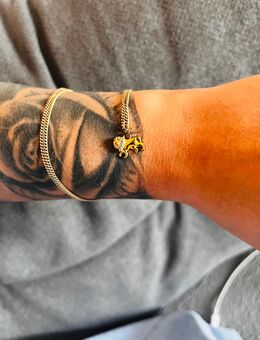 Anhänger Löwe 333 er gold mit Steinchen versetzt - Berlin