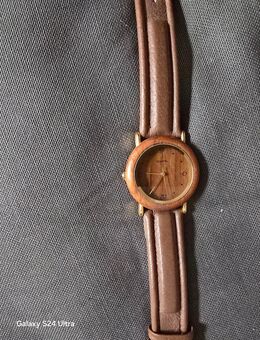 Designer Damen-Armbanduhr mit Echtlederarmband - Grafschaft