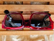 Otmar Alt Sonnenbrille Kunststoff rot/schwarz Vintage Rarität - Grevenbroich