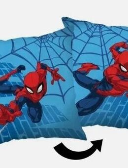 Spiderman Blaues Samtkissenbezug 40x40 cm Marvel - Neumünster