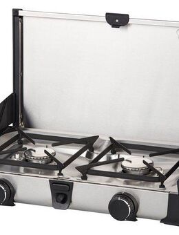 Enders® Gaskocher Ryda 2 Z, Campingkocher mit 2 leistungsstarken Brennern