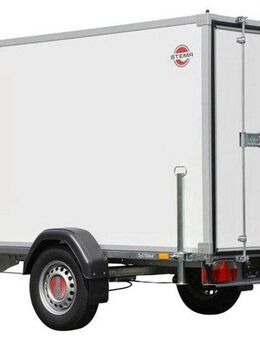 STEMA PKW-Anhänger P-Box 750, max. 357 kg, Tieflader Kofferanhänger, ungebremst