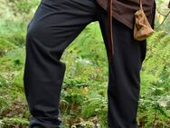 Einfache Mittelalter-Hose , schwarz - Wuppertal