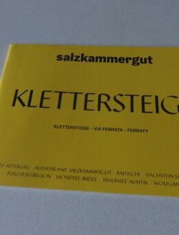 Salzkammergut, Klettersteige, Begleitheft, zu verschenken - Stuttgart