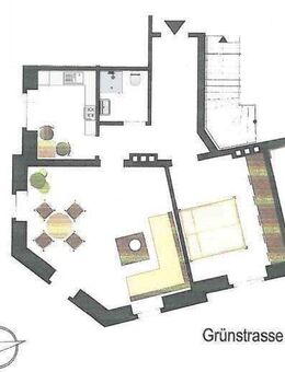 Sanierte 2-Zimmer-Wohnung am Huttenplatz: WG-geeignet inkl. moderner Einbauküche - Erfurt