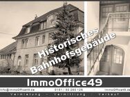 ImmoOffice49-Historisches Bahnhofsgebäude mit zusätzlichem Grund - Rosenberg (Regierungsbezirk Karlsruhe)