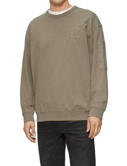 s.Oliver Sweatshirt mit Logo Stickerei