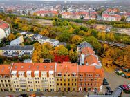 Bezugsfrei! Zentral gelegenes 1-Raum-Appartement mit großer Wohnküche im belebten Pieschen. - Dresden