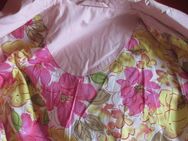 NEU * DESIGNER * Trench Coat * Mantel * mit Blüten * Blumen Flower- Power Futter * Gr. 38- 40/ S- M, rosè- rosequarz- pink * - Riedlingen