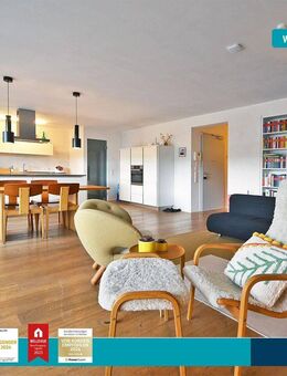 Trier-City: Moderne und hochwertige 4-Zimmer-Wohnung mit großer Terrasse + Balkon in zentraler Lage - Trier