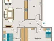 Demnächst frei! 3-Zimmer-Wohnung in Marl Hüls - Marl (Nordrhein-Westfalen)