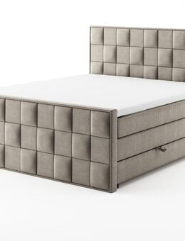 Boxspringbett Beige/Creme - Dortmund