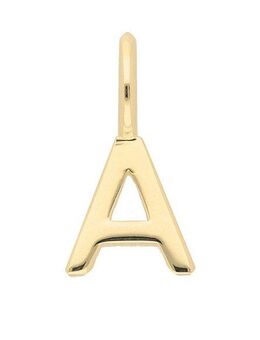 Adelia´s Buchstabenanhänger Damen & Herren 333 Gold Buchstabenanhänger A, für Damen & Herren