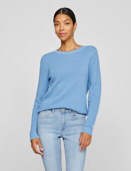 Vila Rundhalspullover VIDALO O-NECK L/S KNIT TOP- NOOS