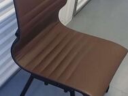Bürostuhl Beistellstuhl Küchenstuhl Konferenzstuhl vegan Leder - Neuss