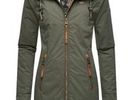 Ragwear Winterjacke Zuzka Winter Wasserdichter Winterparka mit Teddyfleece Innenfutter