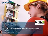 Produktionsmitarbeiter Steinfertigungsanlage (m/w/d) - Baar-Ebenhausen