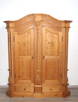 Bauernschrank (Nr.1195) Fichte gewachst geölt - Sulingen