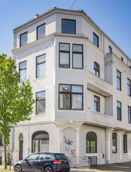 Bremen-Gartenstadt-Süd: 2-Zimmer-Wohnung im Erdgeschoss mit Loggia zur ruhigen Innenhofseite - Bremen