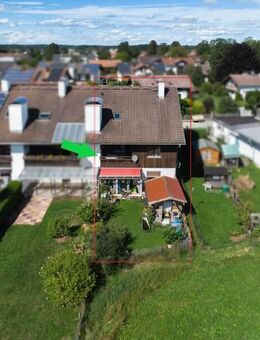 Maisonette-Wohnung mit traumhaftem überdachtem Süd-Balkon und Gartenanteil - Bruckmühl