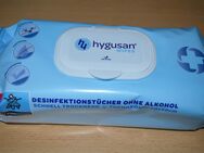 80 Desinfektionstücher Feuchttücher ohne Alkohol schnell Trocknend Tuchgrösse 20x20cm 06/27 - Mönchengladbach