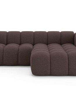 OTTO home Ecksofa KALLIE Design-Sofa mit Wellenunterfederung, Bubble-Optik, 248/186/72cm, moderne Steppung, hoher Sitzkomfort und modernes Design